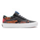 VANS, Old skool zip, (tartan daze) multi/acid dye