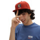 VANS, Death bloom snapback, Chili oil