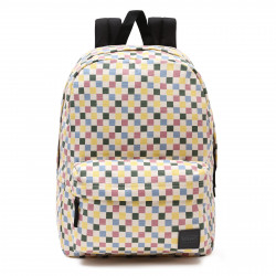 VANS, Deana iii backpack, Califas multi color check marshmallow/as