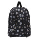 VANS, Old skool h2o backpack, Trippy grin floral black/cashmere blue