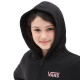 VANS, Little lizzie zip hoodie, Lizzie armanto black