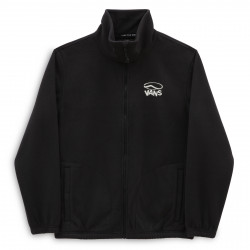 VANS, Polar fleece fz, Black