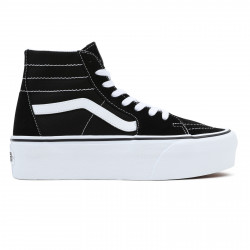 VANS, Sk8-hi tapered stackform, Black/true white