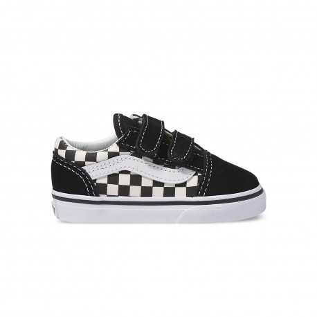 Old skool v - (primary check) blk/white