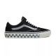 VANS, Skate old skool, Translucent rubber black/clear