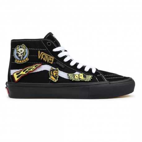 Skate sk8-hi decon - Elijah berle black/black