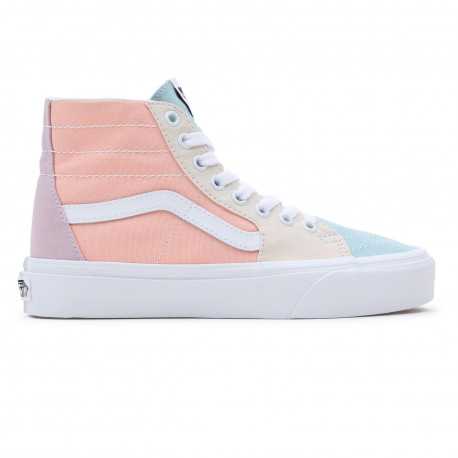 Sk8-hi tapered pastel block - Multi/true white