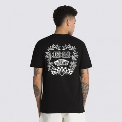 VANS, Academy crest ss tee, Black