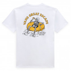 VANS, Permanent vacation ss tee, White