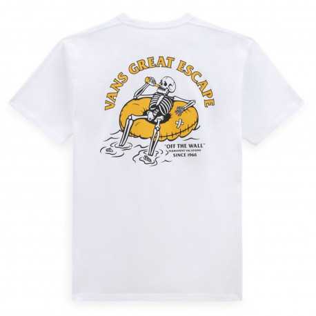 Permanent vacation ss tee - White