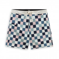 VANS, The daily check boardshort, Antique white