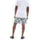 VANS, The daily check boardshort, Antique white