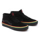 VANS, Skate grosso mid, Rasta black