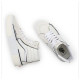 VANS, Sk8-hi reconstruct, Marshmallow/white