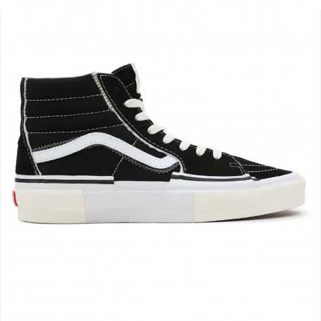 Sk8-hi reconstruct - Black/true white