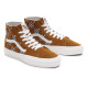 VANS, Sk8-hi tapered tufted check, Golden brown