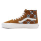 VANS, Sk8-hi tapered tufted check, Golden brown