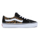 VANS, Sk8-low, Leopard black/true white