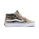 VANS, Sk8-mid reissue v, Flame camo light brown/multi