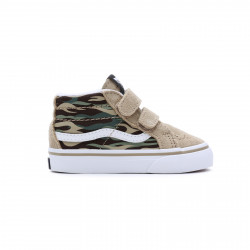 VANS, Sk8-mid reissue v, Flame camo light brown/multi