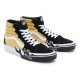 VANS, Sk8-hi flame, Black/yellow