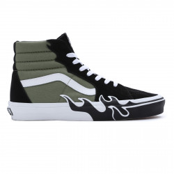 VANS, Sk8-hi flame, Loden green