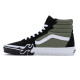 VANS, Sk8-hi flame, Loden green