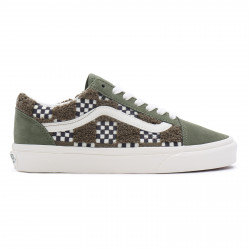 VANS, Old skool tufted check, Loden green