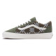 VANS, Old skool tufted check, Loden green