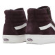 VANS, Sk8-hi reissue side zip cozy hug, Dark brown