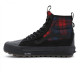 VANS, Sk8-hi gore-tex mte-3 tech plaid, Black/red