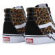 VANS, Sk8-hi bolt, Leopard black/true white