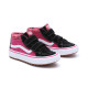 VANS, Sk8-mid reissue v mte-1, Paisley black/pink