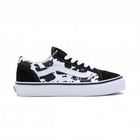 Old skool cow - Black/true white