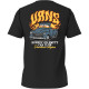 VANS, Running on empty ss tee, Black