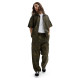 VANS, Range cargo baggy tapered elastic pant/loden green, Grape leaf