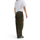 VANS, Range cargo baggy tapered elastic pant/loden green, Grape leaf