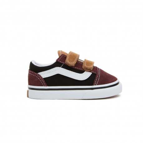 Old skool v color block - Black/brown