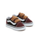 VANS, Old skool v color block, Black/brown