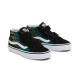 VANS, Sk8-mid reissue v, Metallic flame black/multi