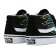 VANS, Sk8-mid reissue v, Metallic flame black/multi