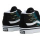 VANS, Sk8-mid reissue v, Metallic flame black/multi