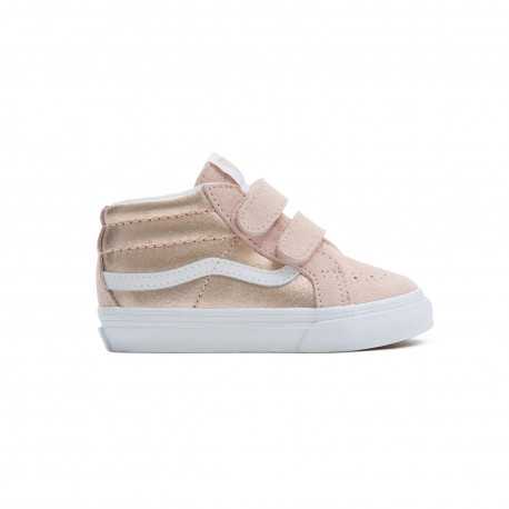 Sk8-mid reissue v - Metallic rose gold