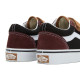 VANS, Old skool v color block, Black/brown