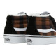 VANS, Sk8-mid reissue v plaid sherpa, Black/brown