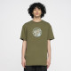 SANTA CRUZ, Retreat dot front t-shirt, Moss