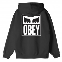 OBEY, Obey eyes icon zip, Black