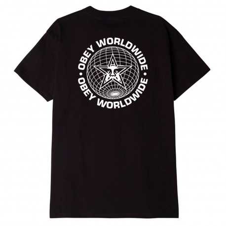 Obey worldwide globe - Black