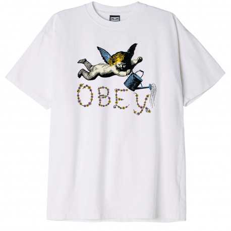 Obey flower angel - White