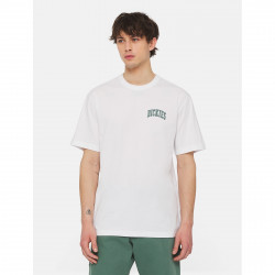 DICKIES, Aitkin chest tee ss, Wht/dark forest